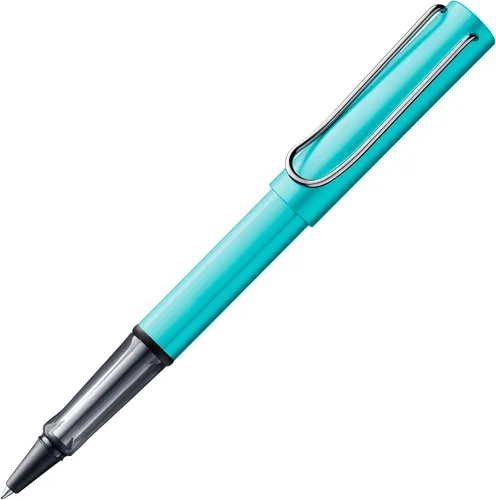 Lamy AL-star Turmalina - Bolígrafo con mango ergonómico transparente y ancho de línea M - cuerpo ligero de aluminio - incluye recarga de bola M 63