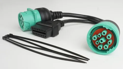 Miniatura 5 de Cable divisor J1939 macho a J1939 hembra y OBD2 (1 pieza)
