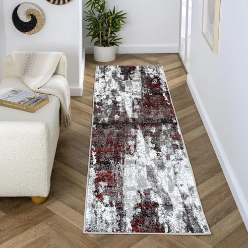 Miniatura 11 de LUXE WEAVERS Lagos Collection - Alfombra de área abstracta beige de 5 x 7 pies