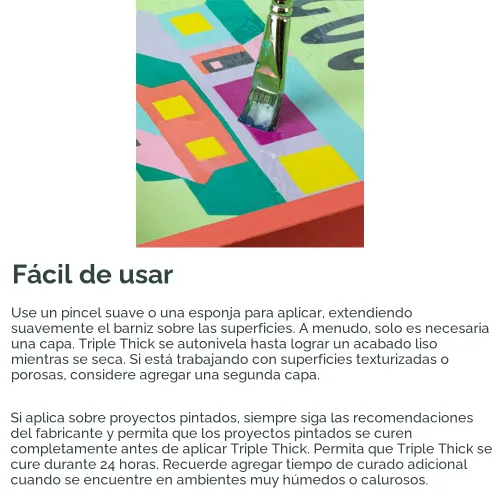 Miniatura 6 de DecoArt Triple Thick Gloss Glaze - Tarro, 8fl oz (paquete de 3)