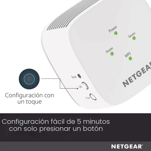 Miniatura 5 de NETGEAR Extensor de rango de malla WiFi (EX5000) - Cubre hasta 1,000 pies cuadrados y 15 dispositivos con amplificador y repetidor de señal