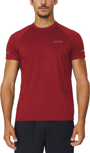 Miniatura 7 de BALEAF Camiseta de manga corta de secado rápido para hombre