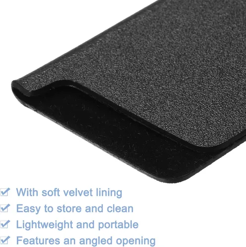 Miniatura 3 de uxcell Protectores de bordes para cuchillos de 12.2 x 2.2 pulgadas, fundas de plástico ABS para cuchillos, funda protectora universal para cuchillos