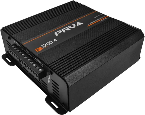 Miniatura 7 de PRV Audio QS1200.4 Amplificador de audio para coche compacto de 4 canales de 2 ohmios 4 x 310 vatios RMS a 2 ohmios - Estéreo de alta potencia de 12
