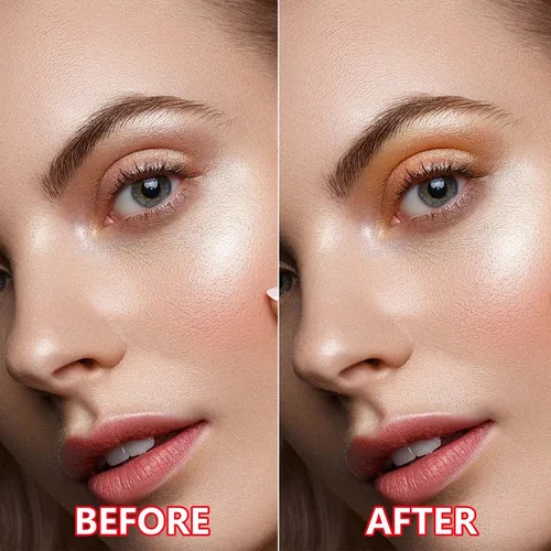 Miniatura 3 de Paleta de sombras de ojos desnudas de 12 colores, paleta de sombra de ojos con purpurina brillante, paleta de sombra de ojos ahumada natural