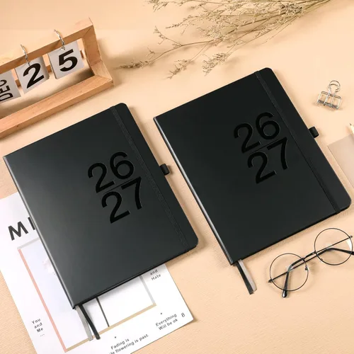 Miniatura 2 de Agenda 2026 - Agenda semanal y mensual 2026, 20.3 x 25.4 cm, de enero a diciembre de 2026, agenda/calendario 2026 con página de notas semanales