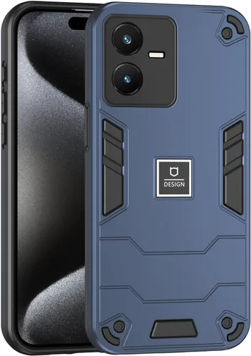 Miniatura 380 de Funda compatible con Huawei Y9 Prime (2019), compatible con Huawei Y9 Prime (2019) 4G STK-L21 2 en 1 [PC duro + TPU], funda de teléfono azul