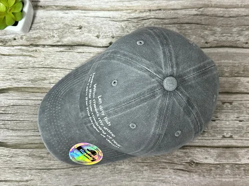 Miniatura 7 de Hepandy Embroidered Let Any Fish Hats