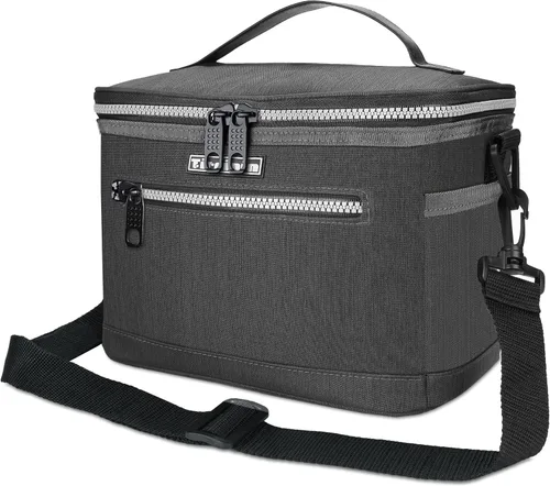Miniatura 21 de Tirrinia Lonchera aislada para hombres/mujeres, bolsa de almuerzo a prueba de fugas para escuela y trabajo, bolsa de almuerzo grande para niños