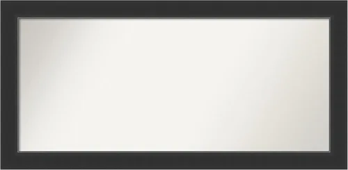 Miniatura 302 de Amanti Art Espejo personalizado, espejo de baño negro Astor, espejo de pared o espejo de tocador de baño sobre el fregadero (25 x 25 pulgadas)
