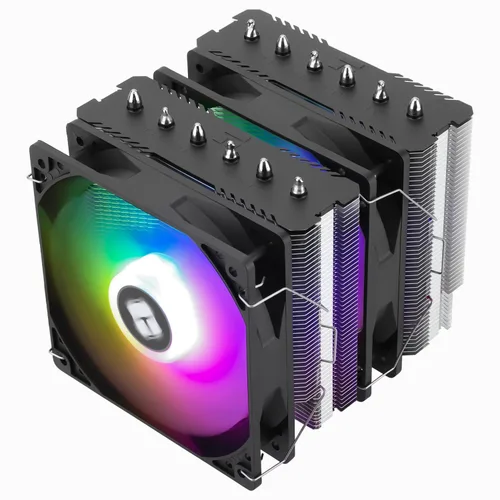 Miniatura 9 de Thermalrlght Peerless Assassin 120 SE Enfriador de aire negro para CPU, 6 tubos de calor, ventiladores duales TL-C12C PWM, refrigeración de CPU