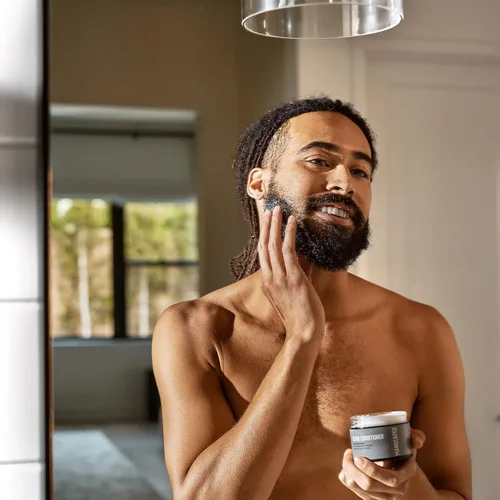 Miniatura 8 de MANSCAPED® Acondicionador UltraPremium para barba, suavizante sin enjuague con aceites nutritivos y antioxidantes, manteca de karité, eucalipto