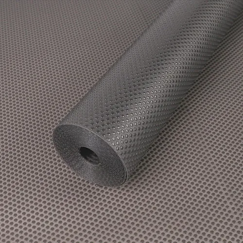 Miniatura 16 de Revestimiento de estante para armarios de cocina de 16 pulgadas: Alfombrilla impermeable para cajones de baño de 16" x 120 pulgadas blanca - Fácil