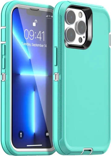 Miniatura 21 de AICase Funda para iPhone 12 Pro Max (6.7"), resistente protección contra caídas, cuerpo completo, a prueba de golpes, a prueba de polvo, protección
