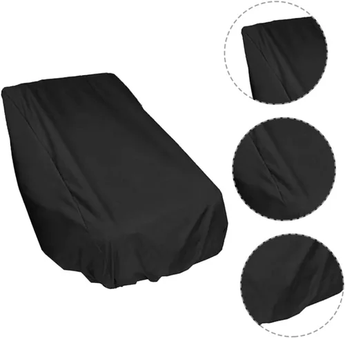 Miniatura 5 de Toddmomy Funda de asiento de capitán, fundas de asiento de barco, funda de silla plegable, fundas resistentes, cubierta de asiento de yate, funda