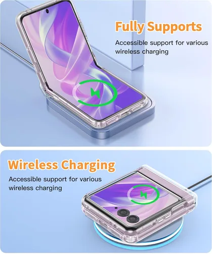 Miniatura 901 de FNTCASE Funda para iPhone 13 Pro-Max: Fundas magnéticas transparentes compatibles con Magsafe Slim anti amarillamiento protección contra caídas