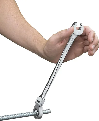 Miniatura 3 de GEARWRENCH Llave combinada XL X-Beam Flex Head Trinquete, 0.669 in 12 puntos - 85267