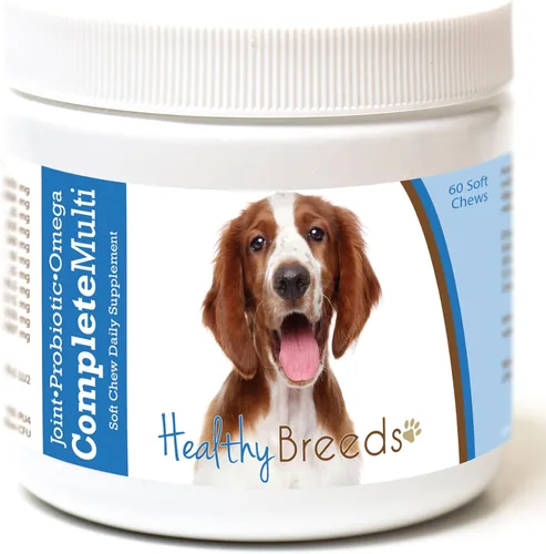 Miniatura 144 de Healthy Breeds Pug todo en uno multivitamínico suave masticable 60