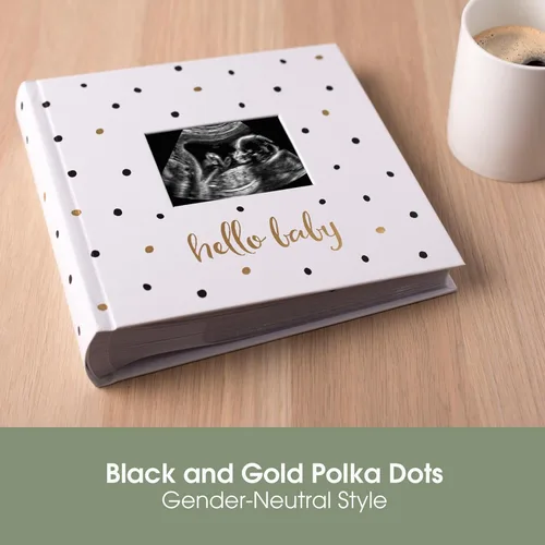 Miniatura 3 de Pearhead Hello Baby - Álbum de fotos para bebé, libro de recuerdos para nuevos y futuros padres, accesorio para bebé de género neutro, regalo ideal