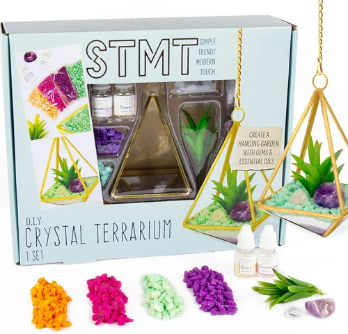 Terrario de cristal de bricolaje