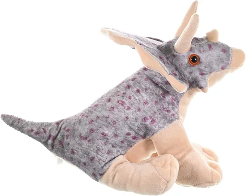 Miniatura 10 de Wild Republic CK-mini Triceratops Animal de peluche de 8 pulgadas , 12", Multicolor
