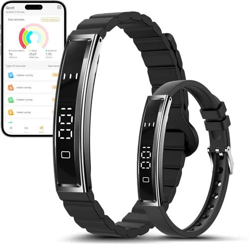 Smart Bracelet for Women, Health Activity Fitness Trackers, 24/7 Heart Rate & Stress Monitor, 24H Sleep Tracker, Smart Wristband with Free APP 2