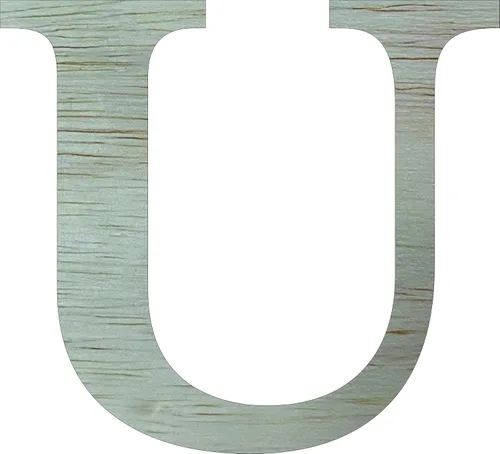Miniatura 29 de Letras de madera para colgar en la pared de 15 pulgadas B Times New Roman Font, decoración de madera DIY Shape Letter, encantador cuarto de bebé sin