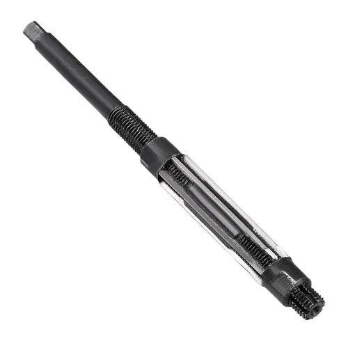 Miniatura 13 de uxcell Escariador de mano ajustable 10-10.75mm de acero de alta velocidad H8 de 6 hélices rectas herramienta de fresado cortador de fresado métrico