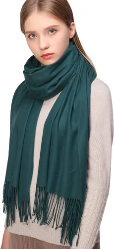 RIIQIICHY - Bufanda y chal tipo pashmina para mujer, accesorio para vestido de noche, dama de honor, boda, novia, bufandas largas, grandes y cálidas