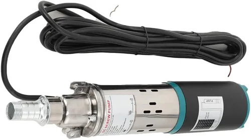 Miniatura 9 de Kit de bomba sumergible solar de 200 W, bomba de mano de pozo de agua profunda de 12 V CC, energía alternativa alimentada por energía solar con Negro
