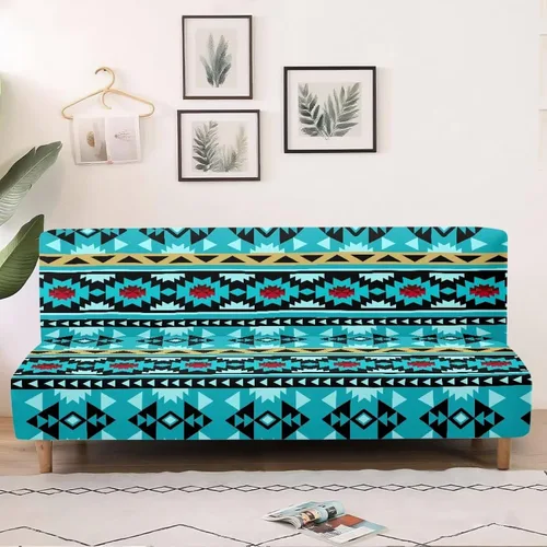 Miniatura 8 de Fundas para sofá cama con estampado de vaca marrón girasol con bandas elásticas para el hogar, sala de estar, fácil de instalar, antideslizante