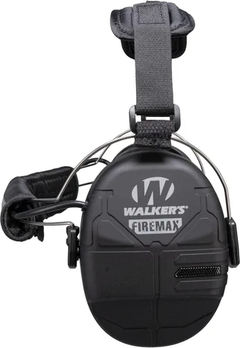 Miniatura 5 de Walker's Orejeras de protección auditiva recargables ligeras para tiro, caza y campo de tiro, electrónicas, delgadas, de bajo perfil, FireMax