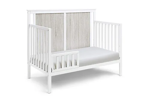 Miniatura 3 de Suite Bebe Connelly - Riel protector convertible para niños pequeños en blanco - Quick Ship (27575-WH)