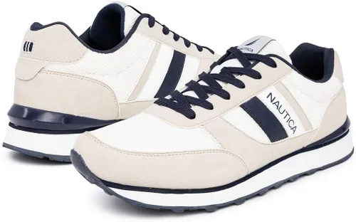 Miniatura 6 de Nautica Men's Lace-Up Sneakers Casual, Stylish, and Comfortable for Walking