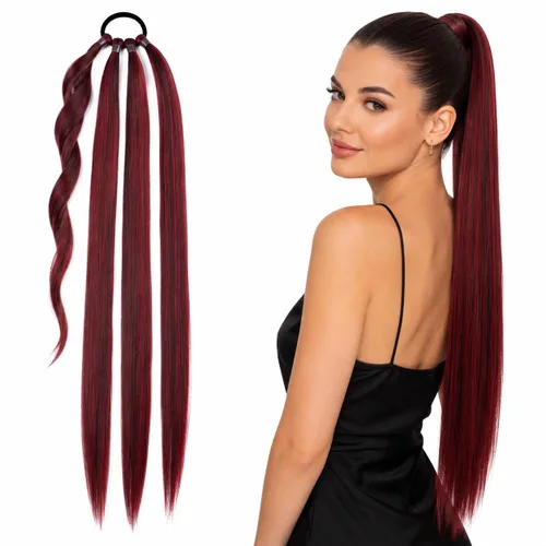 CAISHA Extensiones de cabello de 30 pulgadas para trenzar mezcla marrón HEZ107