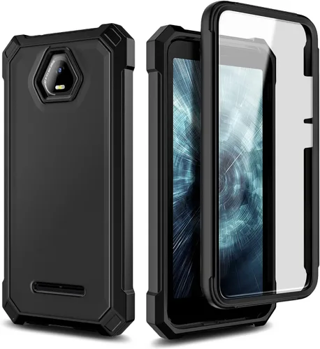 Miniatura 6 de NZND Funda compatible con Schok Volt SV55 con [protector de pantalla integrado], cubierta protectora de cuerpo completo a prueba de golpes