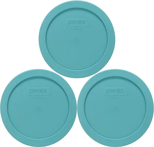 Miniatura 6 de Pyrex 7201-PC - Tapa de repuesto para almacenamiento de alimentos turquesa de 4 tazas, fabricada en Estados Unidos