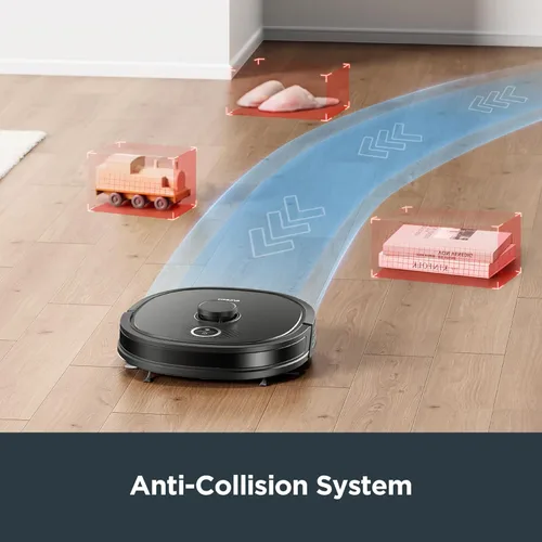 Miniatura 10 de EUREKA Aspiradora robótica, NER650 2000Pa Robot Aspiradora con Navegación SUD, mapeo inteligente y conexión Wi-Fi para suelo de alfombra con Alexa