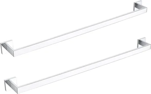 Miniatura 19 de BANOLUX - Toallero individual de 12 pulgadas para baño, toallero para baño, montado en la pared, soporte de toalla de mano de acero inoxidable Cromo