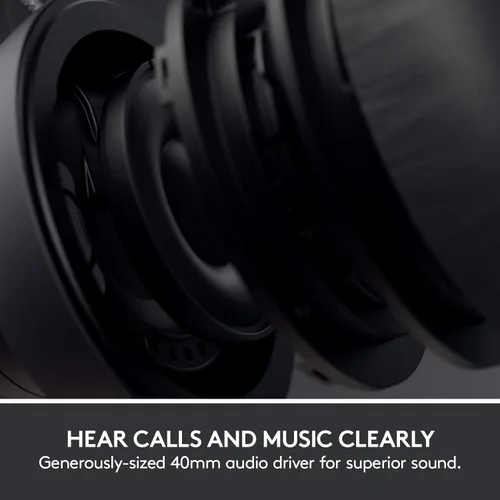 Miniatura 3 de Logitech Zone - Auriculares con cancelación de ruido con cable, USB-C con adaptador USB-A, grafito, color negro