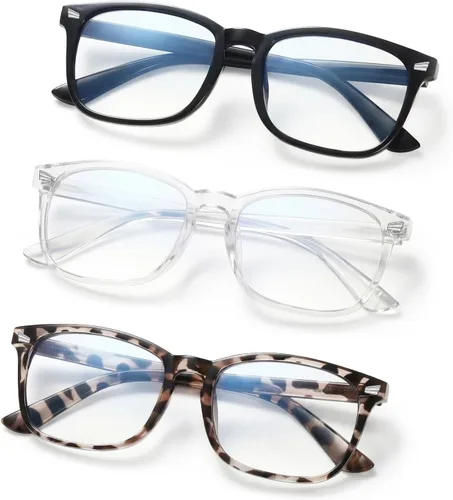 Gafas de luz azul para niños, gafas de luz azul para niños, anteojos falsos para niños de 6 a 18 años