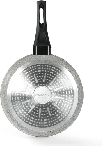 Miniatura 5 de Flonal Pepita Bronze Juego de utensilios de cocina antiadherentes de aluminio forjado de 8 piezas (gris)