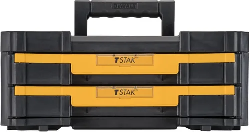 Miniatura 2 de DEWALT TSTAK - Organizador de almacenamiento de herramientas con cajones dobles, soporta hasta 16.5 libras (DWST17804)