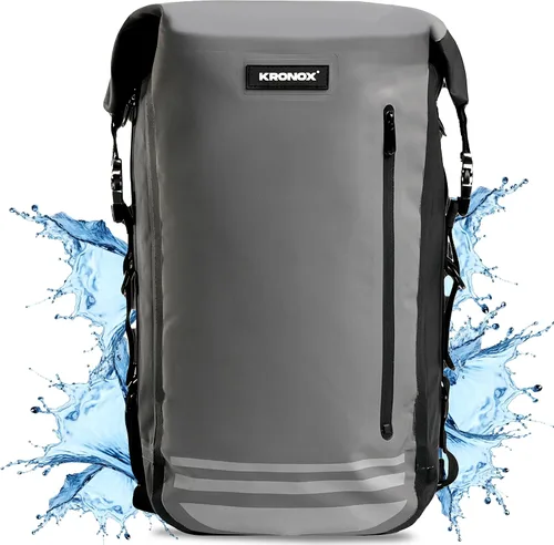 Miniatura 7 de KRONOX 30L Waterproof Backpack for Men – IPX7 Submersible Dry Bag, Lightweight & Durable for Travel, Motorcycle, Kayak