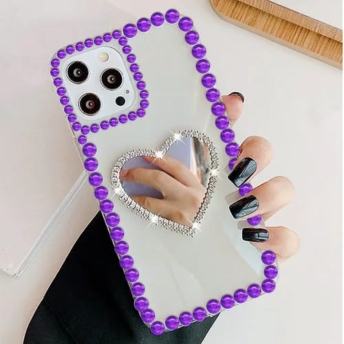 Miniatura 6 de 3090 calcomanías de gemas faciales para manualidades, autoadhesivas, color morado oscuro, joyas para el cabello con purpurina para la cara