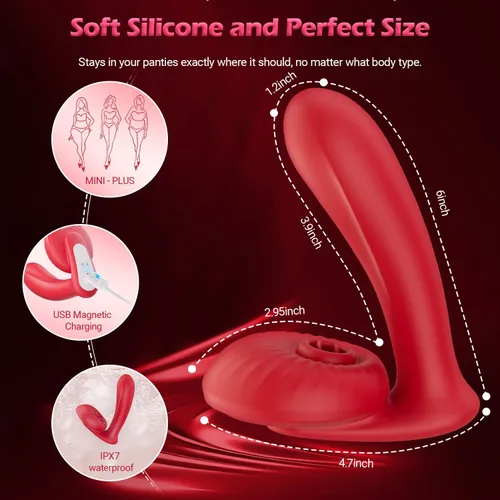 Miniatura 6 de Juguetes para adultos, vibrador portátil, aplicación 3 en 1, juguete sexual femenino con aplicación 3 en 1, vibrador de control remoto para pezón