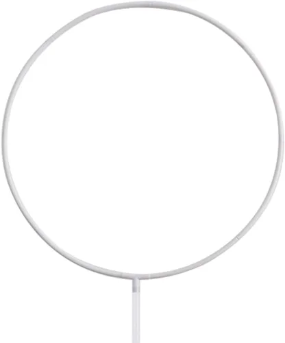 Miniatura 7 de Vctitil Kit de soporte de marco de arco de globo circular de 64 pulgadas de altura, soporte de arco de globo redondo para boda, cumpleaños, baby