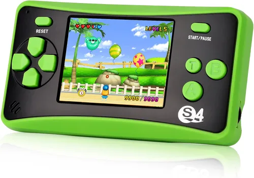 Miniatura 7 de Juego portátil para niños de 4 a 10 años, actualizado 2025, 142 minijuegos clásicos, salida de TV, pantalla LCD de 2.5 pulgadas, sistema de arcade