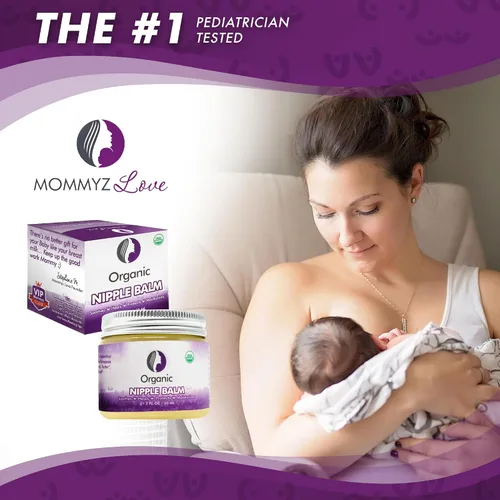 Miniatura 6 de Mommyz Love Crema para pezones para lactancia materna - Mantequilla para pezones para calmar los pezones doloridos secos y agrietados después de un