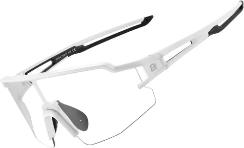 Miniatura 11 de ROCKBROS Gafas de sol deportivas fotocromáticas para hombres y mujeres, protección UV para ciclismo Negro rojo